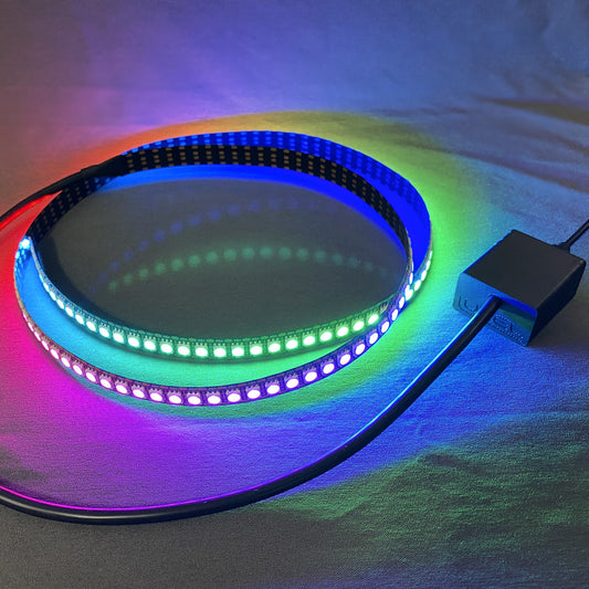 1 Meter Ultra Bright LED RGB Strip with WLED Controller